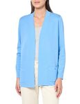 Anne Klein Women's MALIBU CARDIGAN, Adriatic, Small