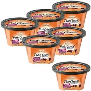 President Pub Cheese Cheddar and Port Wine, 8OZ, 6 Pack