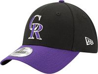 New Era MLB The League 9FORTY 2-Tone Adjustable Hat Cap One Size Fits All, Colorado Rockies, One Size