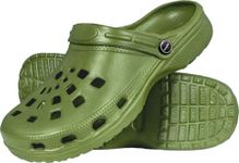 Reis Bcdots_O36 Clogs, Olive, 36 Size