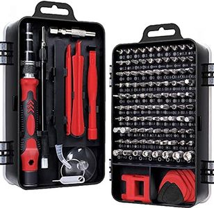 Tec Tavakkal Elite 115 in 1 Interchangeble Multipurpose Mini Screwdriver Set Magnetic Slot Wrench Bits Repair Tools Kit Set Combination Screwdriver Set for Home Appliance,Laptop,Mobile,Computer