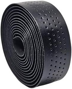 Bar Tape Black - Handlebar Tape - SmartGear - Synthetic Leather with Expandable Plug for Road Bikes - Cycling - Bike - Gear Up for a Smooth Ride and Experience The Unmatched Performance and Grip!