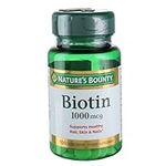 Nature's Bounty Biotin, Vitamin Sup