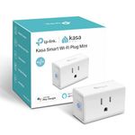 Kasa Smart Plug Ultra Mini by TP-Link (EP10) - Smart Home WiFi Outlet Works with Alexa, Google Home, No Hub Required, UL Certified, 15A, 2.4G WiFi Only, 1-Pack, White