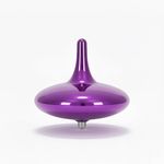 Hautech Electric Spinning Top, 6+ Hours Endless Spinning, LED Light Show, The Dreamer Spinning Top for Focus, Calm & Creativity, Timer-Enabled Design, Unique Gift for Adults (Exploration Purple)