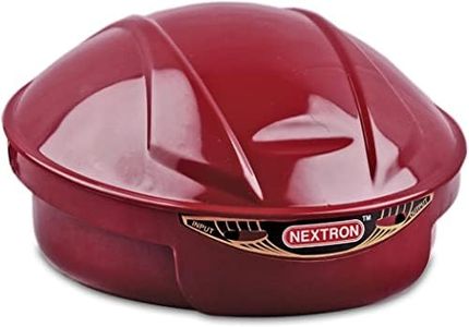 Nextron NX-50TX Voltage Stabilizer For Refrigerators Single & Double Door Up To 300L| Voltage Range 130V to 290V | Convenient Led Indicator for Home Appliances with Time Delay (5 Years Warranty) (CHERRY RED)