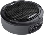 Levhorzn Marriola R8 Slim Under-Seat Powered Car Subwoofer with Built-in Amplifier 600W Peak, High-Level Inputs & Immerse Bass, 8'' Round Design, Complete Wiring Kit