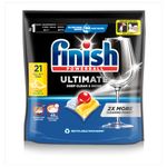 Finish 21 Tablets Powerball Ultimate Dishwasher Tablets Lemon