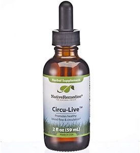 Native Remedies Circu-Live - All Natural Herbal Supplement Promotes Blood Flow and Healthy Circulation, 2 Fl oz.