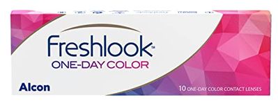 ALCON Freshlook OneDay - Daily Disposable Color Contact Lenses (-00.00, Gray, Pack of 10)