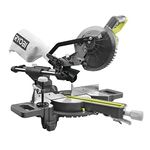 Ryobi RMS18190-0 18V ONE+ Cordless 190mm Mitre Saw (Bare Tool), Hyper Green