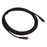 Extension Cable, Male to Female Digital Analog AV Coaxial Cord for HDTV, DVD Player, DVR, Subwoofer Speaker, Satellite TV Boxes(9.8ft)