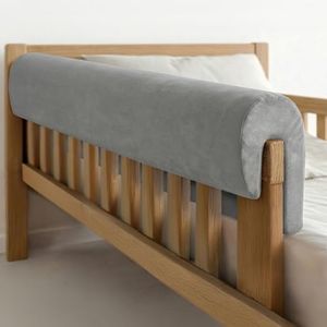 Smashier Toddlers' Bed Rail Bumpers – Extra Tall, Anti-Collision Bed Rail Protector with Washable Cover, Fits Toddler, Bunk & Loft Beds, 3 Ft, 1-Pack