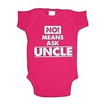 No Means Ask Uncle Toddler T-Shirt 
