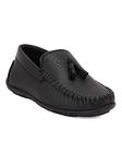 RAI SAHAB Black Loafer Shoes for Boy(957IA-2UK)