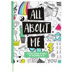 C.R. Gibson"All About Me" Guided Self-Reflection Journal, 6.5'' W x 8'' L, 200 Pages