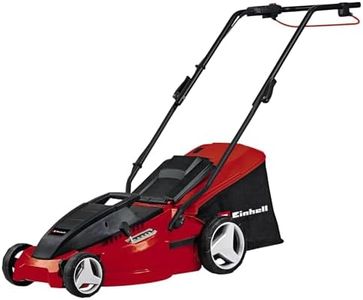 Einhell Tondeuse à gazon électrique GC-EM 1732 (1700 W, Largeur de coupe 42 cm, Bac de ramassage de 50 l, Surface conseillée 700 m²)