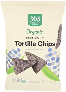 365 by Whole Foods Market, Organic Blue Corn Tortilla Chips, 12 Ounce