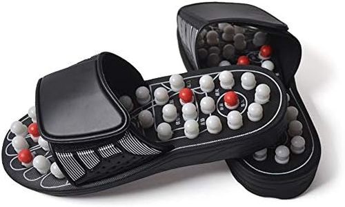LUMoony MoonyLI Foot Acupressure Massage Slippers Massager Acupressure Reflexology Sandals for Men Women Massage Slippers Massage Shoes Acuppoint Massage Slippers Shoes (38-45)