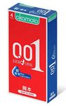 Okamoto 0.01 Rich Lubricative 4's Pack PU Condom Made in Japan