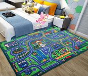 Status Contract Nylon Rugs for Living Room|(3X5Ft) 3D Printed Carpet for Living Room Decor|Anti Skid Backing Home Essentials| Boho Rugs for Living Room (Print01), Rectangular