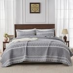 Andency Grey California King Quilt 