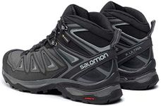 Salomon Women's X Ultra 3 Mid GTX Trail Running and Hiking Shoe, Magnet Black Monument, 8.5 US