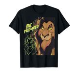 Disney’s The Lion King Scar Be Prepared Villains Halloween T-Shirt