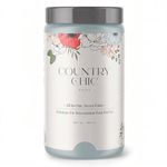 Country Chic All-in-One Chalk Paint for Furniture, Cabinets, Home Decor, Eco-Friendly, Matte Finish, Built-In Primer & Top Coat for Wood, Metal - Belle of the Ball (Light Blue) - Quart 32 oz (950 ml)