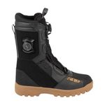 509 Raid Double Boa Snowmobile Boot, Black Gum, 12