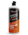 Wavex Dashboard Polish and Leather Conditioner + Protectant (1L) Car Dashboard Polish | Car Polish for Interior Plastic, Leather, Vinyl & Rubber | Dashboard Polish that Protects, Shines & Conditions