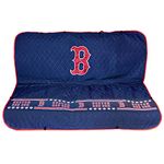 Pets First MLB Boston RED SOX CAR SEAT Cover, Team Color, 55 x 50 Protect Vehicle Back Row Rear Seat