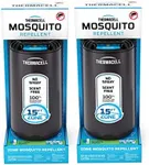 Thermacell Patio Shield Mosquito Repeller (2-Pack Bundle); Includes 24-Hour Refill & 6 Repellent Mats; Highly Effective Mosquito Repellent for Patio; Bug Spray Alternative