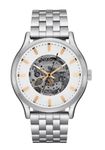 NIXON Spectra A1323 - White/Silver - 100M Water Resistant Unisex Automatic Fashion Watch (40mm Watch Face, 20mm-18mm Stainless Steel Band)