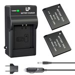 LP NB-11L Battery and Charger,2-Pack 900mAh Batteries for Canon PowerShot Elph 180 Elph 360 Elph 110 Elph 130 Elph 135 Elph 150 Elph 190 Elph 320 Elph 340 Elph 350, A4000 SX420 SX410 SX400 and More