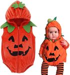 Baby Halloween Costume Pumpkin Cost