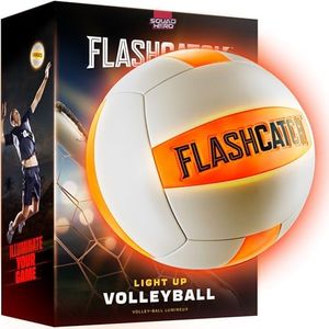 Light Up Volleyball - Glow in the Dark Volley Ball - Sports Gear Accessories Gifts for Girls 8-15+ Year Old - Kids Teens Gift Ideas - Cool Teen Girl Toys Ages 8 9 10 11 12 13 14 15 Age Outdoor Beach