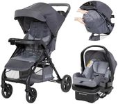 Baby Trend Passport® Cargo Stroller Travel System with EZ-Lift™ PLUS Infant Car Seat, Grey Bamboo