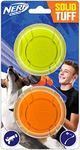 2.5in Solid Foam Sonic Ball 2 Pack - Green & Orange