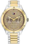 Tommy Hilfiger Women's Quartz Multi-Function Watch with Taupe Dial (Model: 1782658)