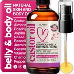 Castor Oil for Skin, Belly Button, 