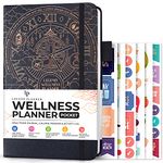 Legend Wellness Planner & Food Journal Pocket – Daily Diet & Health Journal with Weight Loss, Measurement & Exercise Trackers – Lifestyle & Nutrition Diary – Lasts 6 Months, 3.9x6.3″ – Mystic Grey