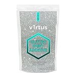 v1rtus Silver Glitter Paint Additive NEW 2019 - Mix with Any Water based Emulsion Paint for Perfect Luminous Paint Finish on Interior or Exterior Wall - 100g