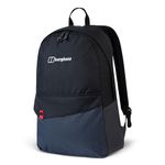 Berghaus Unisex Brand Bag 25 Litre Backpack, Comfortable Fit, Durable Design, Rucksack for Men and Women, Jet Black/Carbon, One Size