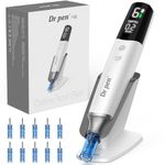 Dr. pen 2026 Latest Model M9 Microneedling Pen, Newly Upgraded with One-Key Automatic Depth Adjustment & Smart Anti-Counterfeit Chip, Built-in 700mAh Battery, Suitable for Face, Body (10 Cartridges)