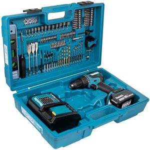 Makita DHP490SFX2 18V Li-ion LXT Brushless Combi Drill Complete with 1 x 3.0 Ah Battery, Charger and Accessory Set Supplied in a Makpac Case