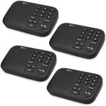 Hosmart Intercoms Wireless for Home, 2026 True Full Duplex Wireless Intercom System for Business, 3000 Feet Long Range Two-Way Real-Time Intercom with 9-Channel & Crystal Clear Voice (4 Stations)