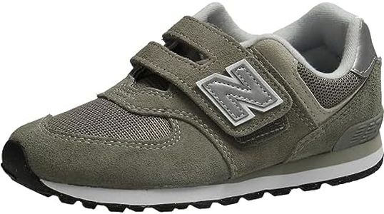 New Balance Unisex Babies 574v1 Vintage Surf Lace-Up Sneaker, Grey, 13 US