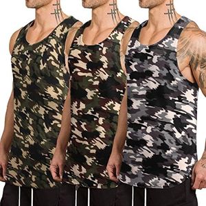 COOFANDY Y Back Tank Tops for Men Workout Clothes Gym Muscle Tee Fitness Bodybuilding Sleeveless T Shirts