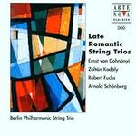 Late Romantic String Trios